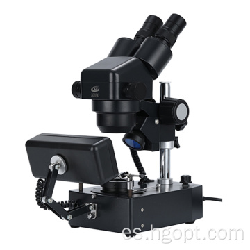 Microscopios de joyería de inspección de gemas profesionales de venta caliente